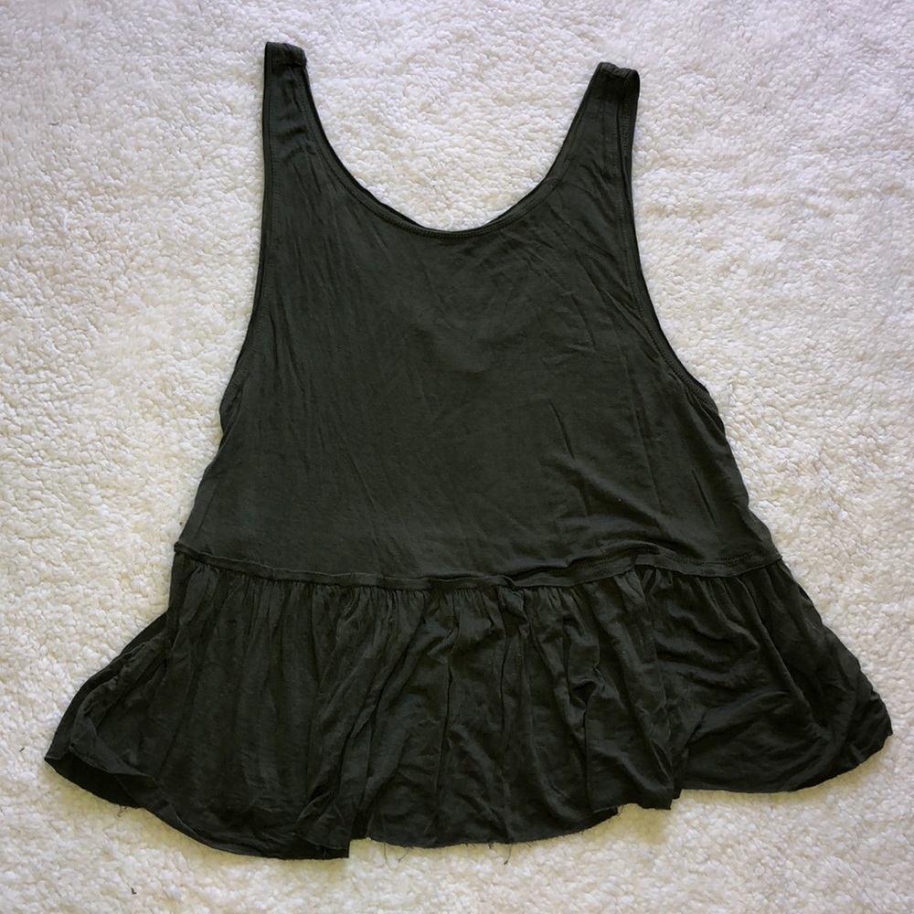 3/$15 Hunter Green Mossimo Tank Top
